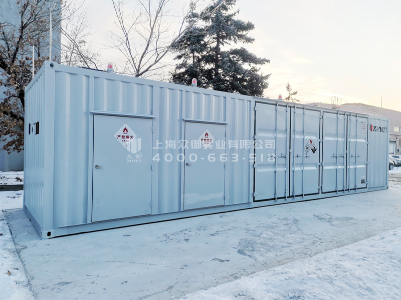 長春一汽汽車廠室外暫存柜