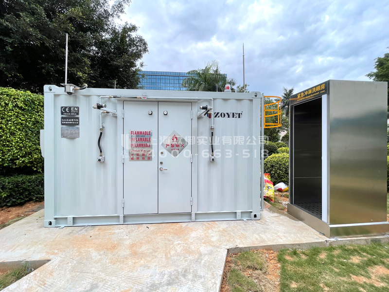 9000mm寬步入式防爆倉(cāng)庫(kù)