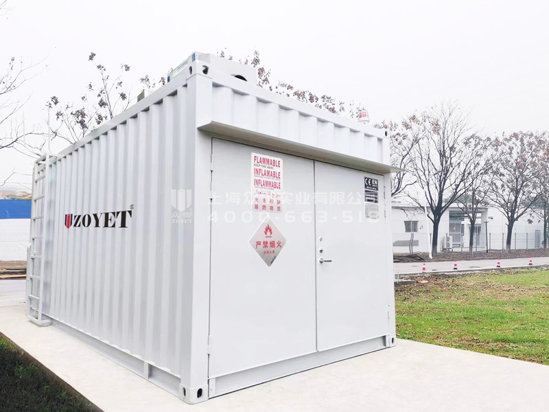 2500mm高步入式室外暫存箱